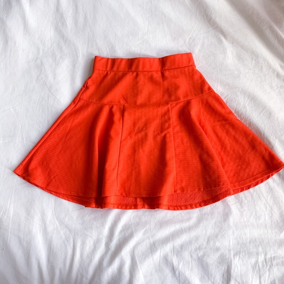 Bright Orange Skirt - Picture 1 of 3